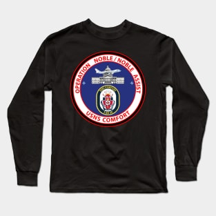 Operation Noble Eagle - USNS Comfort Long Sleeve T-Shirt